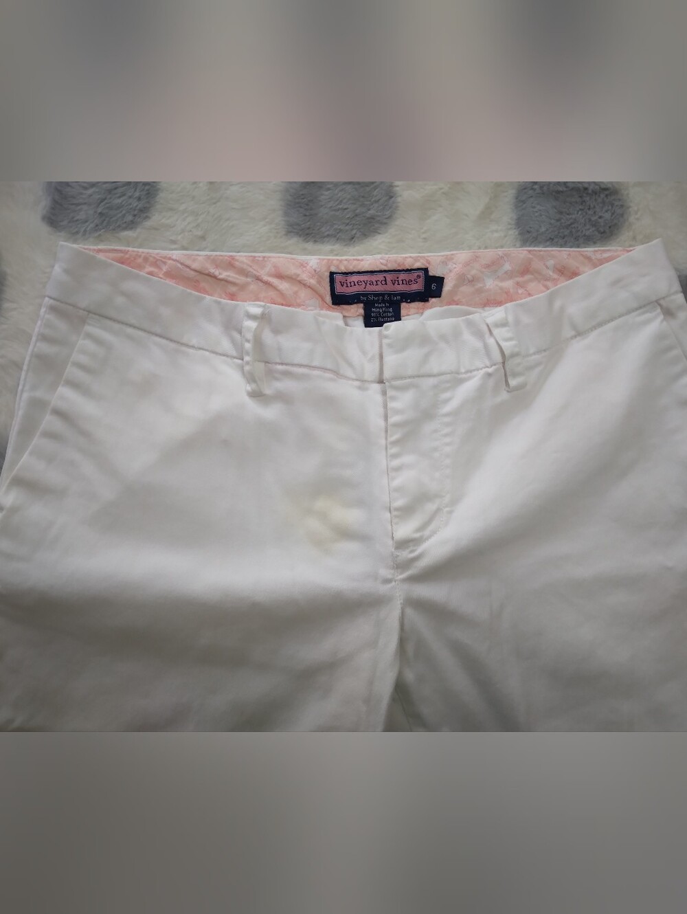 Vineyard Vines White Women's Capri Pants